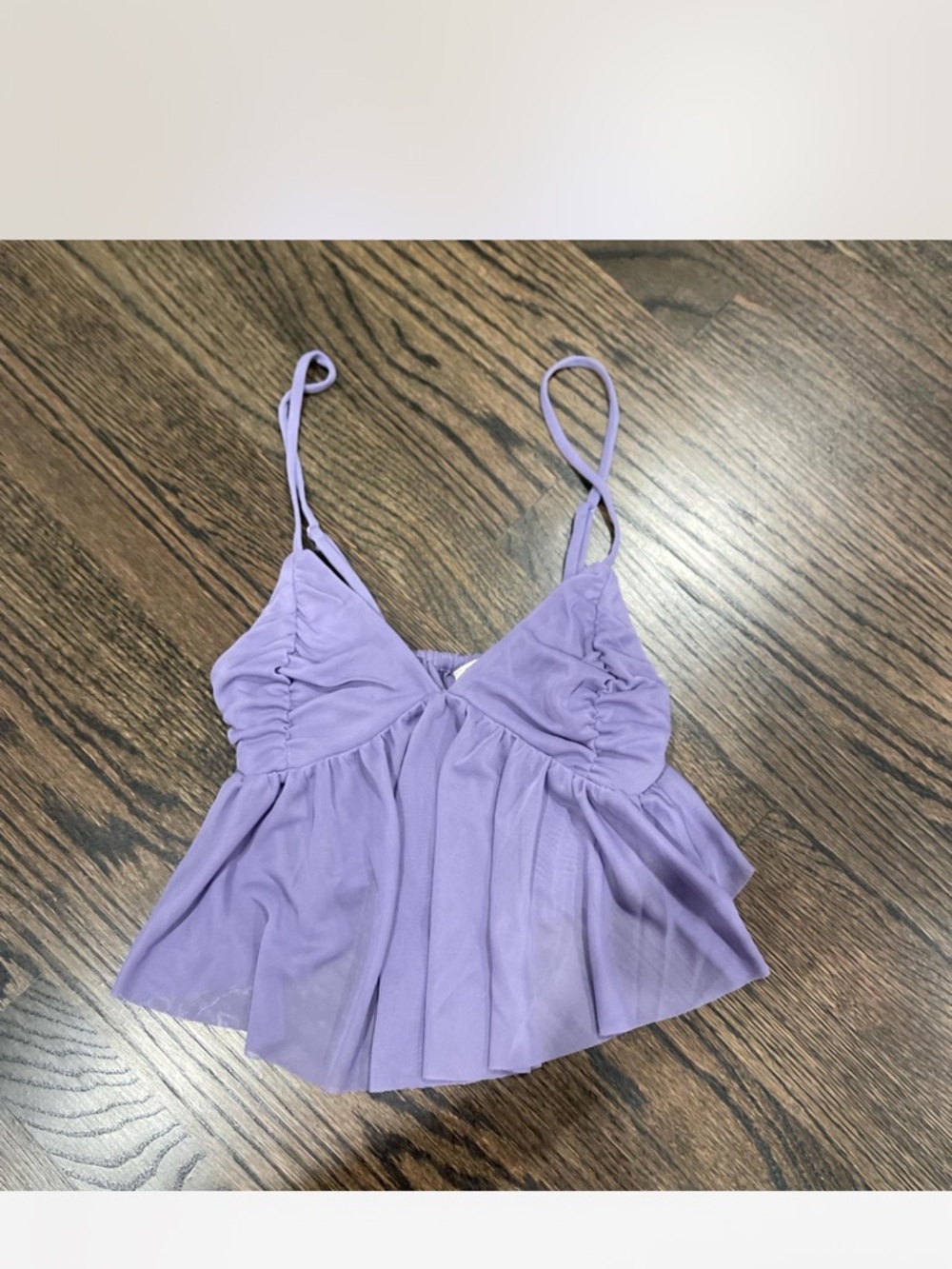 Urban Outfitters Lilac Spaghetti Strap Babydoll Cami